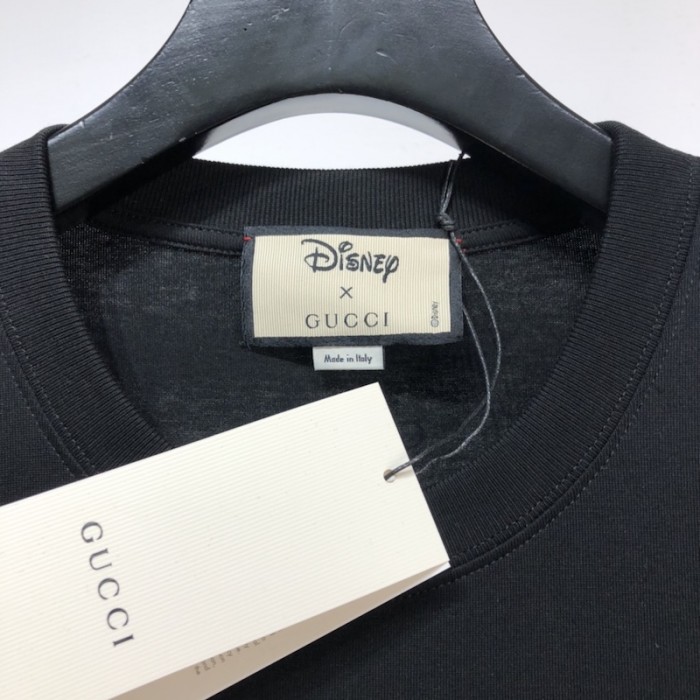 disney x G*u*i donald duck t shirt black