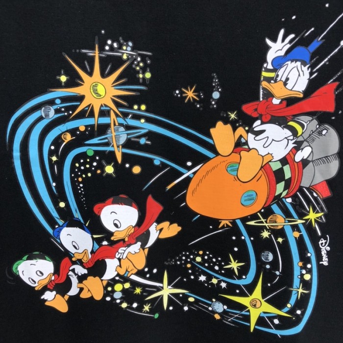 disney x G*u*i donald duck t shirt black