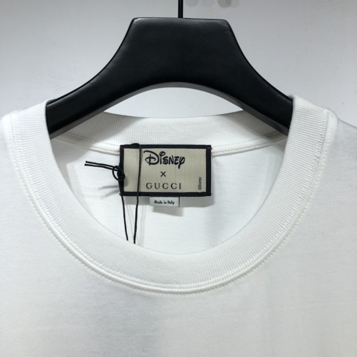 disney x G*u*i donald duck t shirt cotton white
