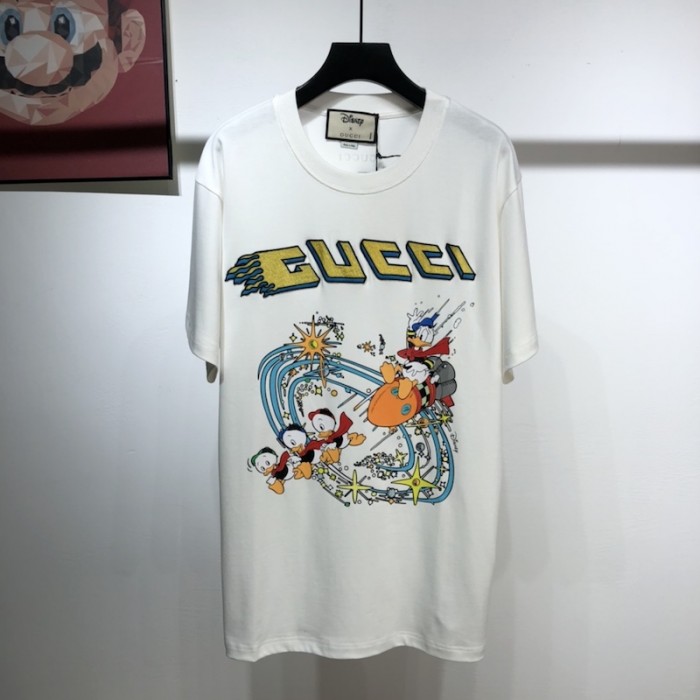 disney x G*u*i donald duck t shirt off white
