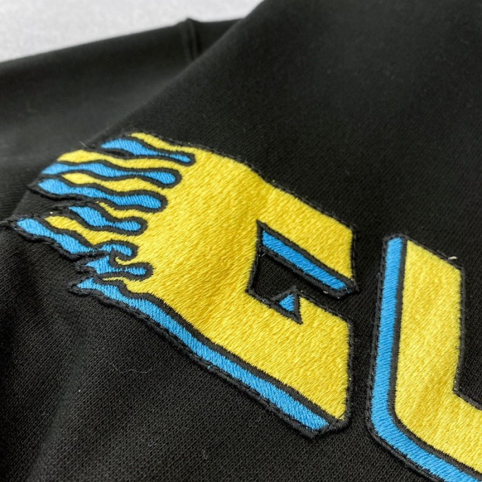 disney x G*u*i donald duck hooded sweatshirt black