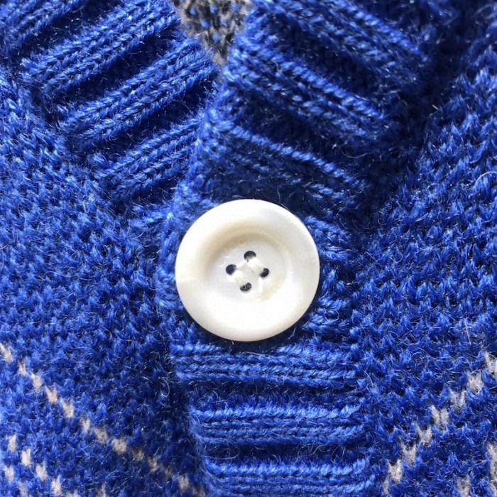 disney x G*u*i wool cardigan blue