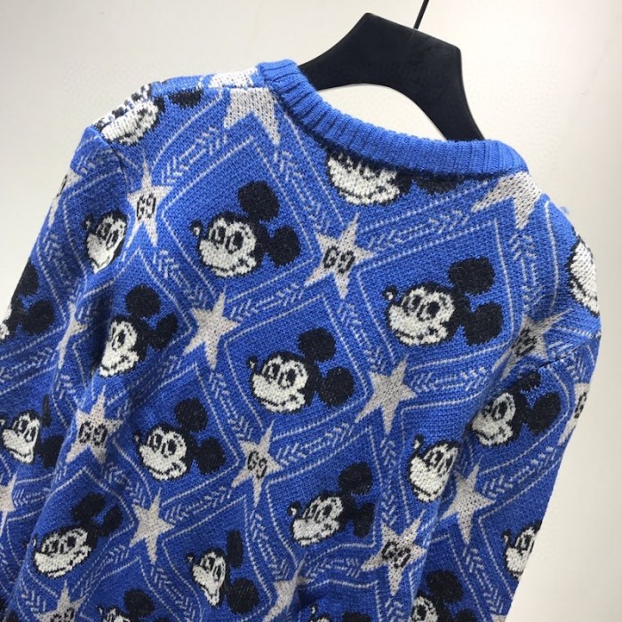 disney x G*u*i wool cardigan blue