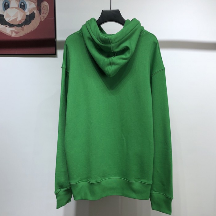 doraemon x G*u*i cotton hoodie green