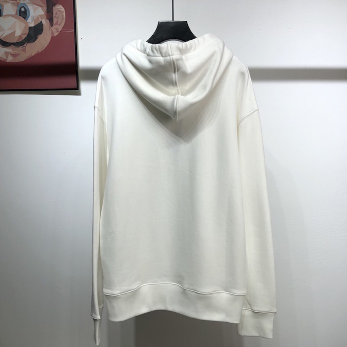 doraemon x G*u*i cotton hoodie white
