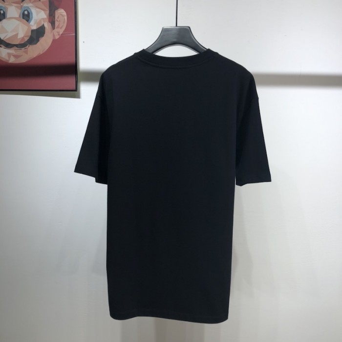 G*u*i oversize t-shirt with G*u*i logo black 457095