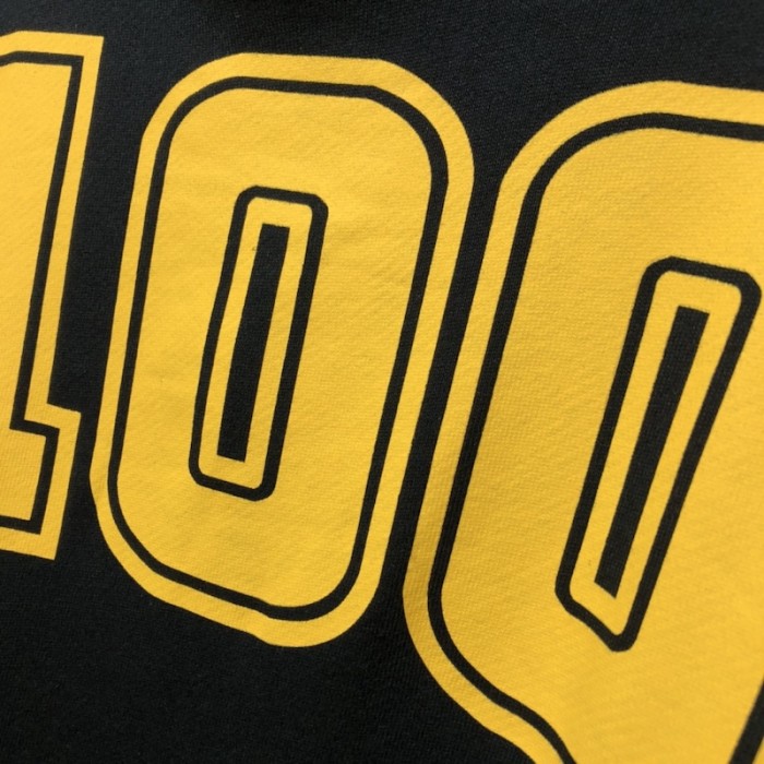 G*u*i 100 cotton hoodies black / yellow