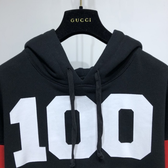 G*u*i 100 cotton hoodies black