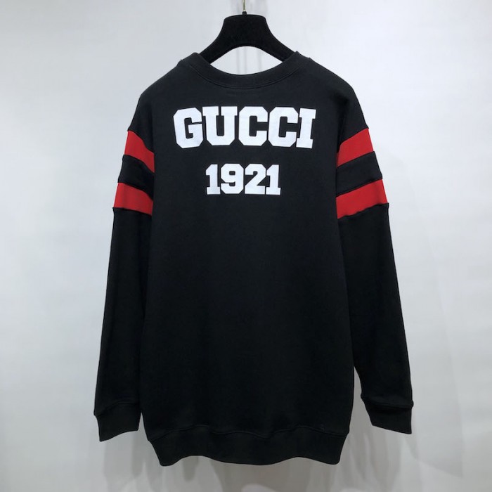 G*u*i 100 cotton sweatshirt black