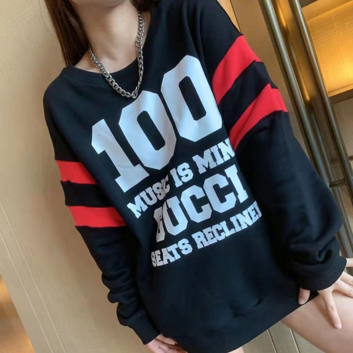 G*u*i 100 cotton sweatshirt black
