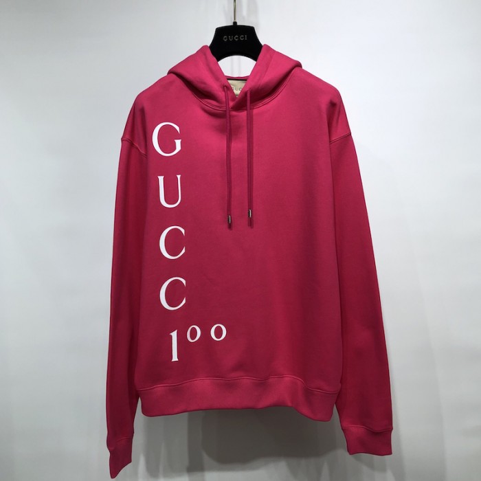 G*u*i 100 cotton sweatshirt fuchsia