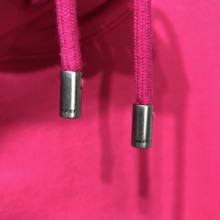 G*u*i 100 cotton sweatshirt fuchsia