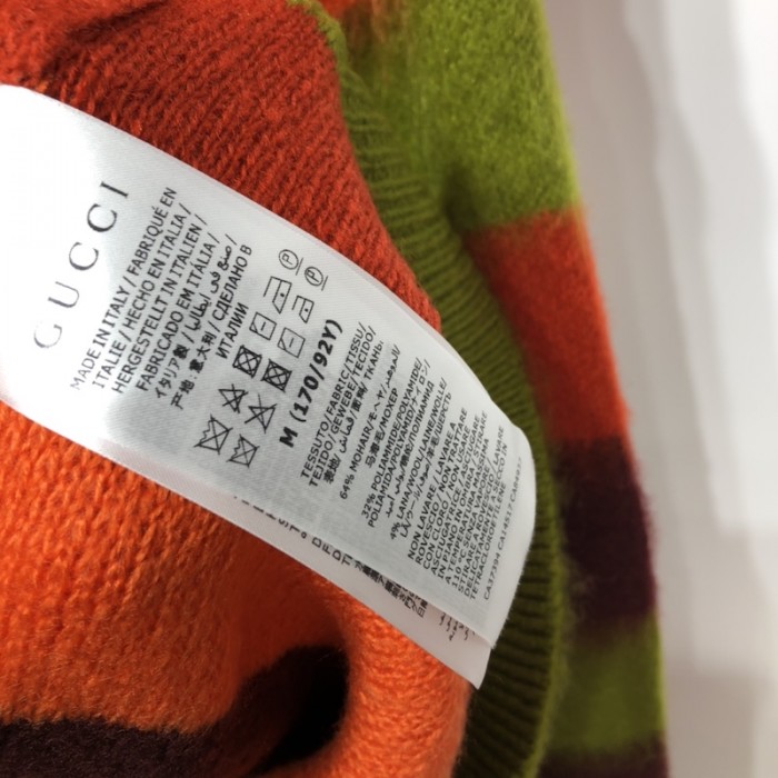 G*u*i 100 wool sweater multicolor