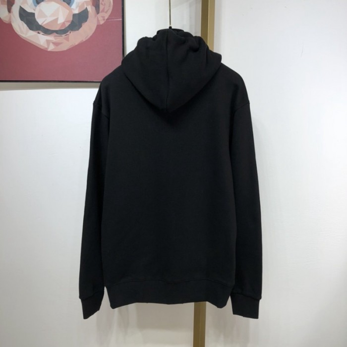 G*u*i oversize sweatshirt with G*u*i logo black