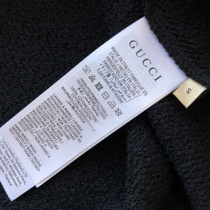 G*u*i cotton jersey long-sleeved t-shirt ‎774304