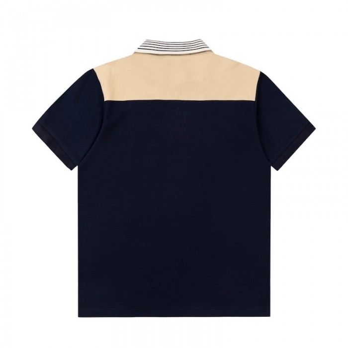G*u*i cotton jersey polo shirt ‎727906 blue