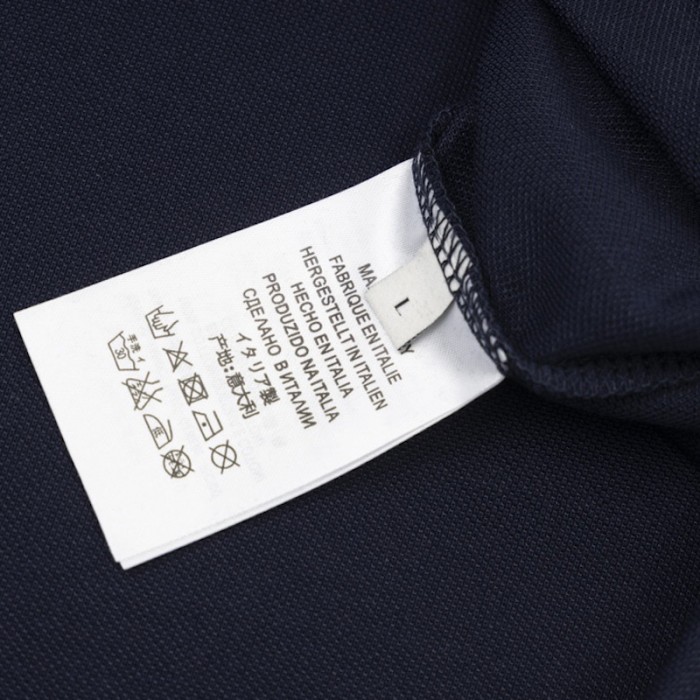 G*u*i cotton jersey polo shirt ‎727906 blue