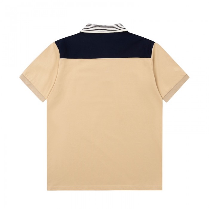 G*u*i cotton jersey polo shirt ‎727906 camel
