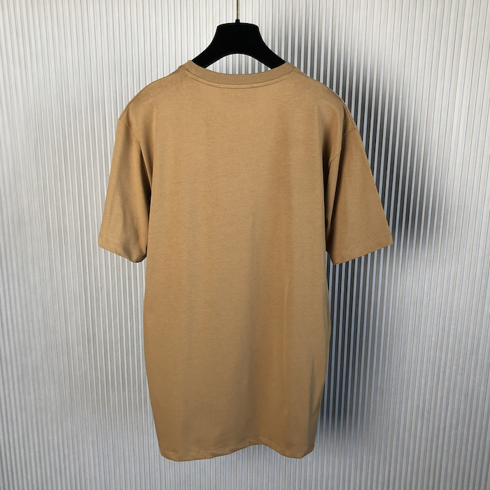 G*u*i cotton jersey printed t-shirt ‎camel ‎771758