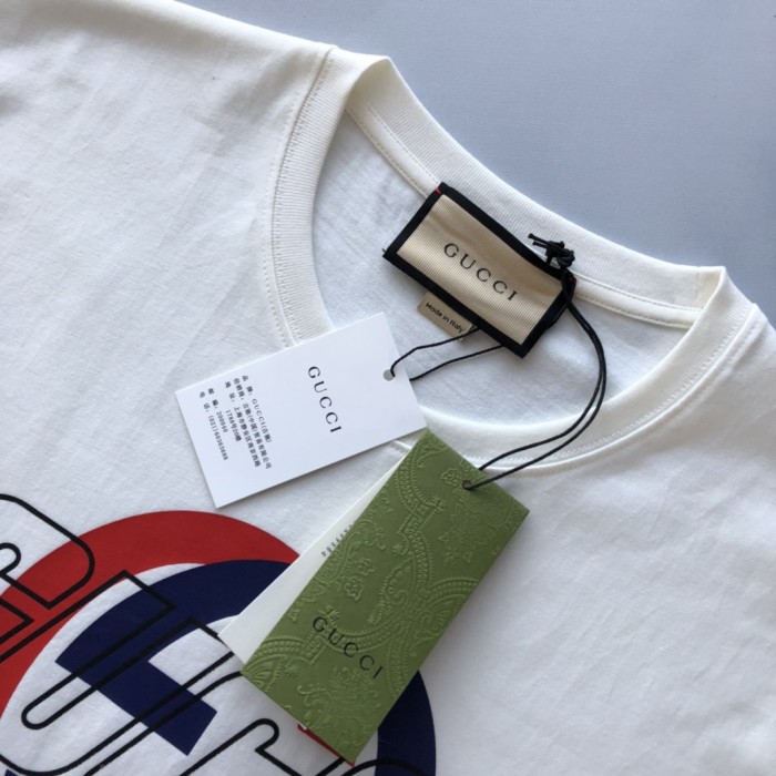 G*u*i cotton jersey printed t-shirt 771758