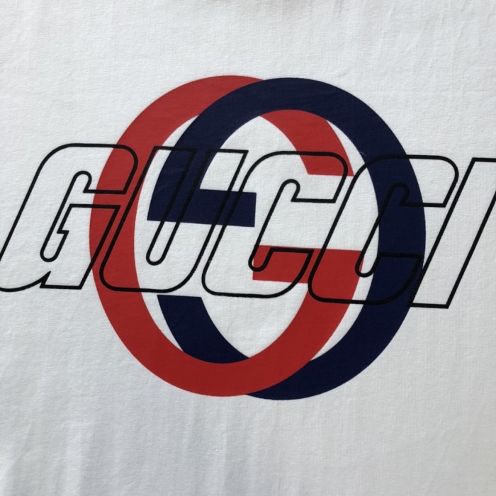 G*u*i cotton jersey printed t-shirt 771758