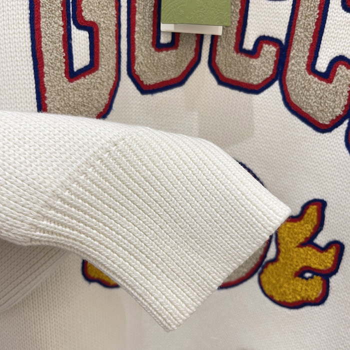 G*u*i cotton jumper with embroidery 770832