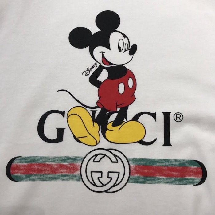 disney x G*u*i oversize t-shirt white 565806