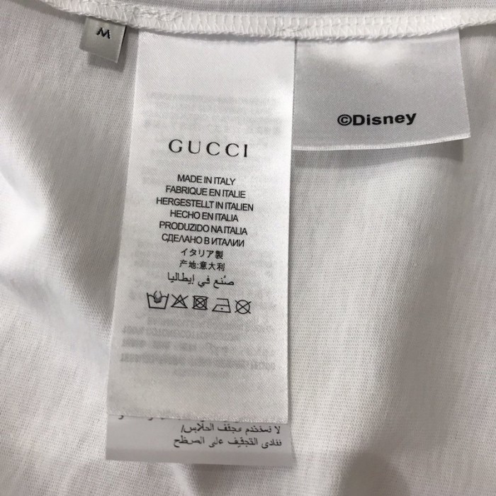 disney x G*u*i oversize t-shirt white 565806
