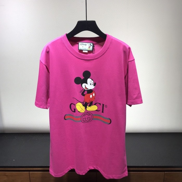 disney x G*u*i oversize t-shirt fuchsia 565806