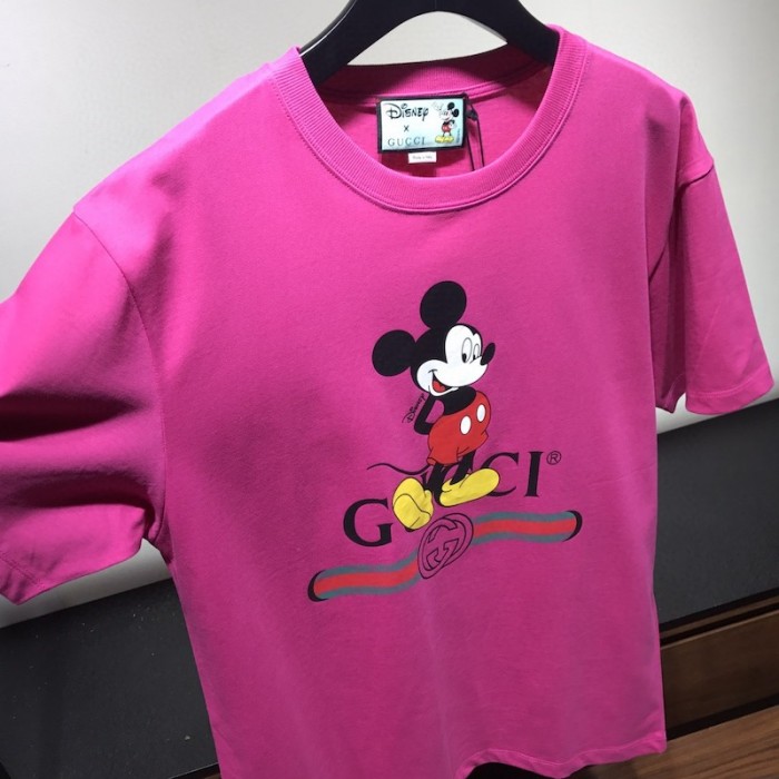 disney x G*u*i oversize t-shirt fuchsia 565806