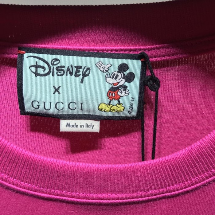 disney x G*u*i oversize t-shirt fuchsia 565806