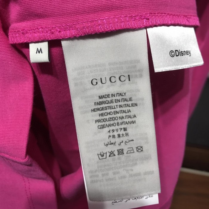 disney x G*u*i oversize t-shirt fuchsia 565806