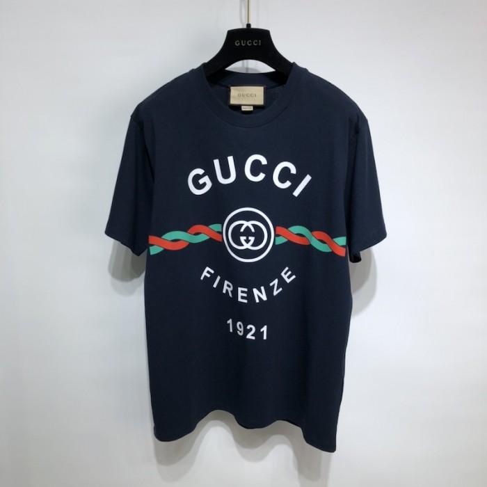 G*u*i firenze 1921 t-shirt ‎616036 dark blue