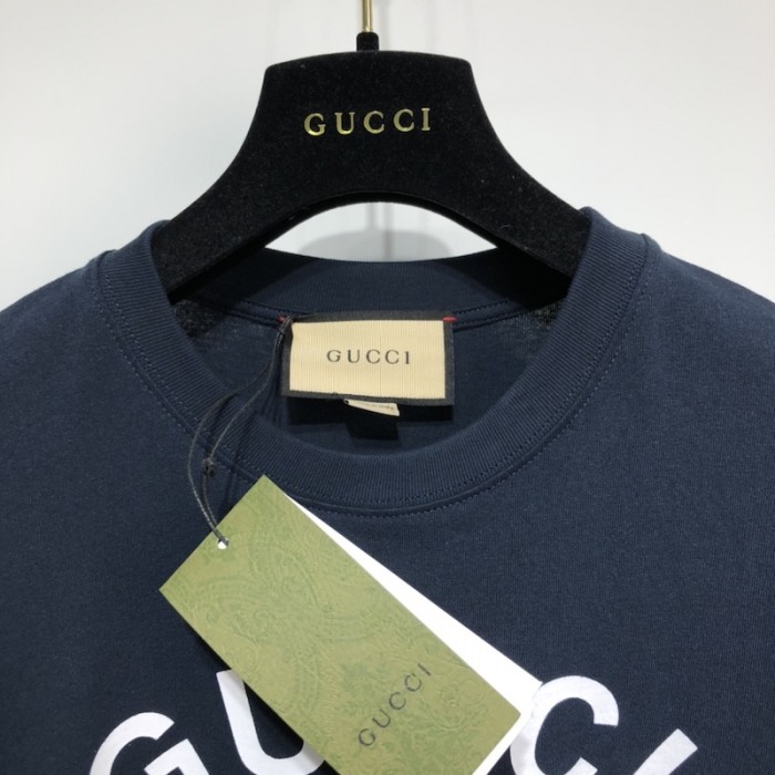 G*u*i firenze 1921 t-shirt 616036 dark blue