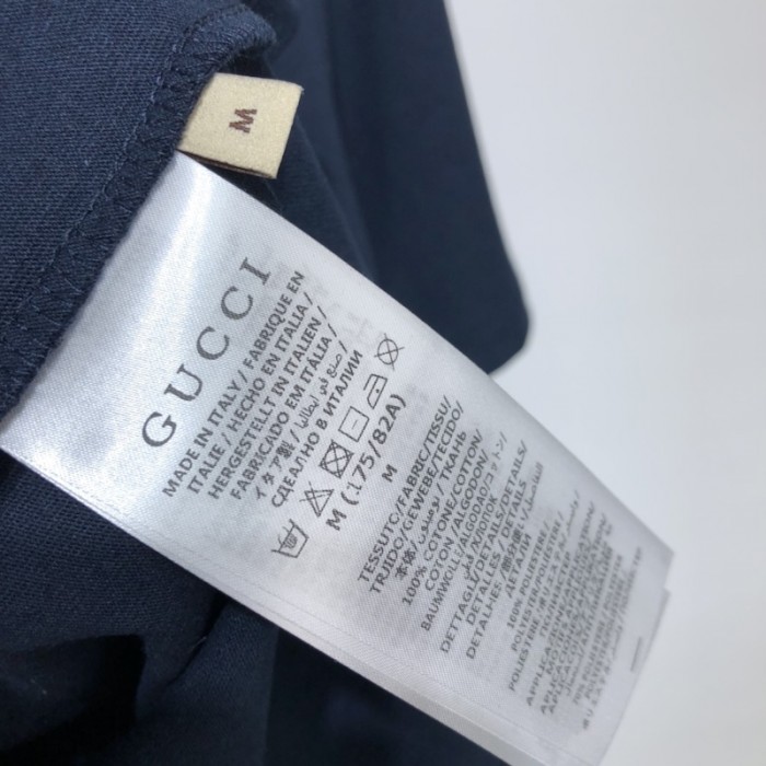 G*u*i firenze 1921 t-shirt 616036 dark blue