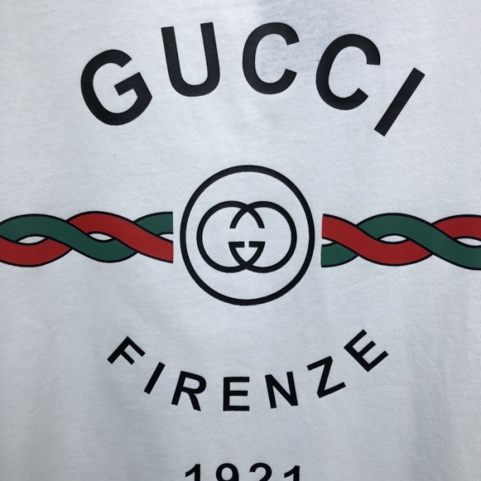 G*u*i firenze 1921 t-shirt 616036 white