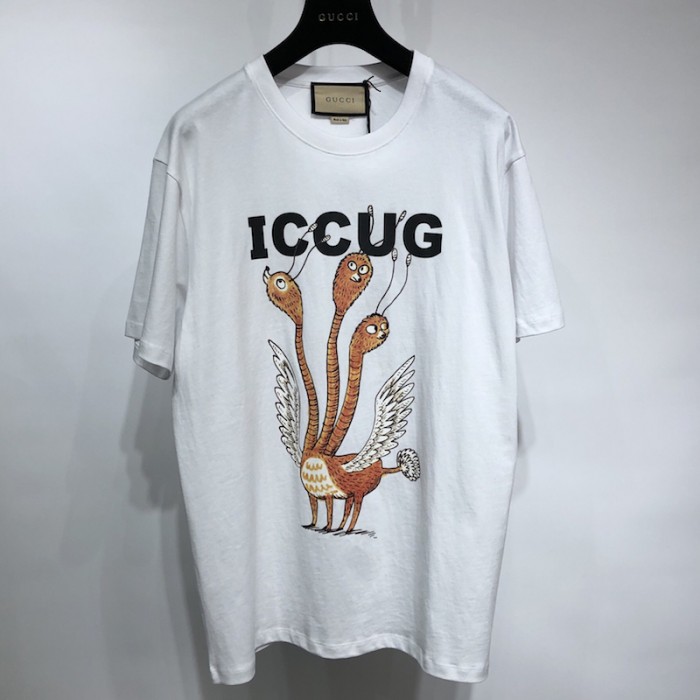 G*u*i freya hartas iccug print t shirt