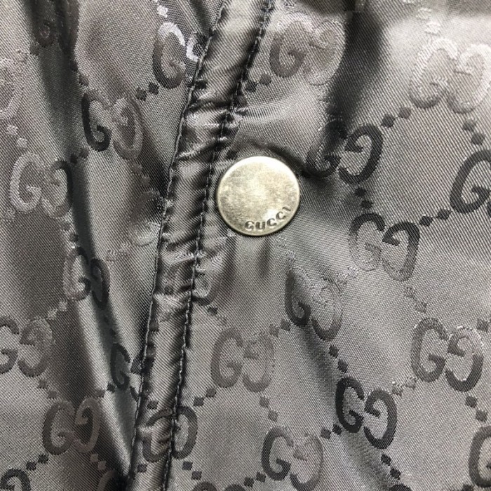 G*u*i gg canvas coat vest black/black