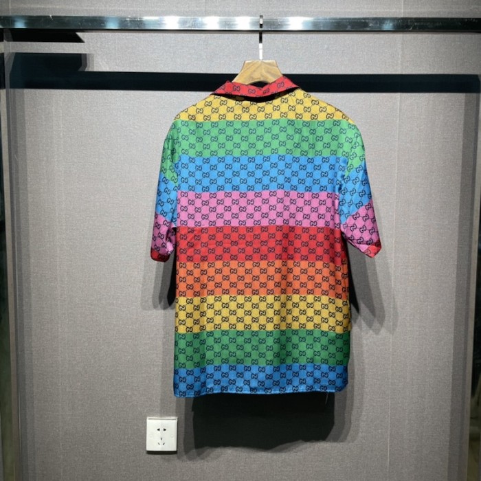 G*u*i gg multicolour jersey shirt