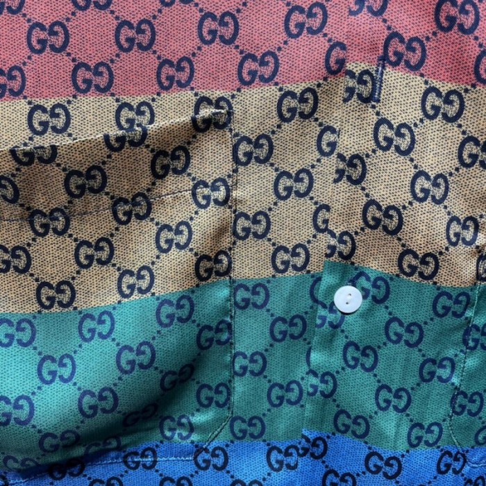 G*u*i gg multicolour jersey shirt