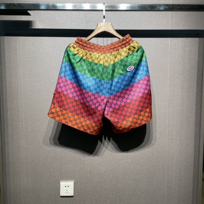 G*u*i gg multicolour jersey shorts