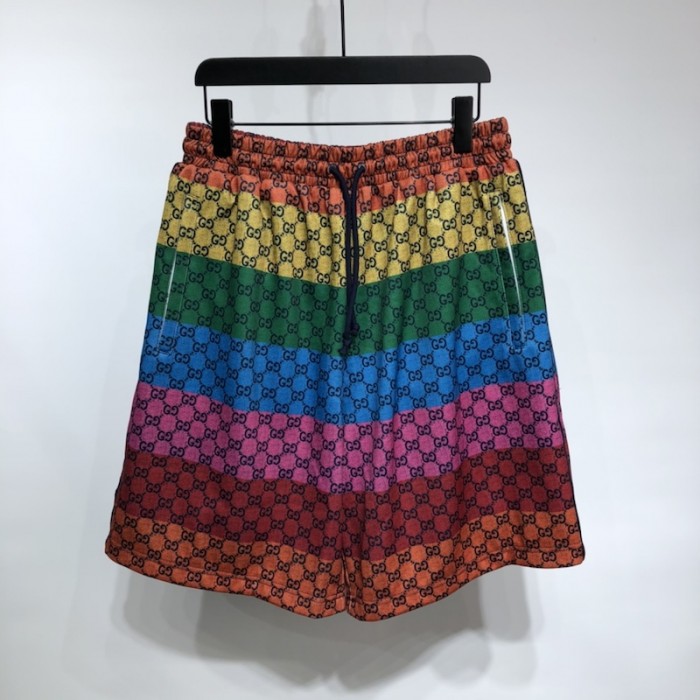 G*u*i gg multicolour jersey shorts 661176