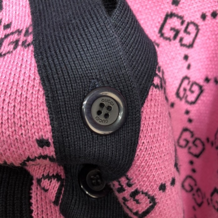 G*u*i gg multicolour wool cotton cardigan