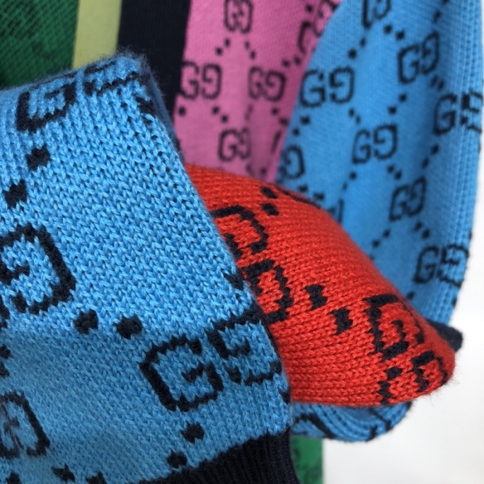 G*u*i gg multicolour wool cotton cardigan