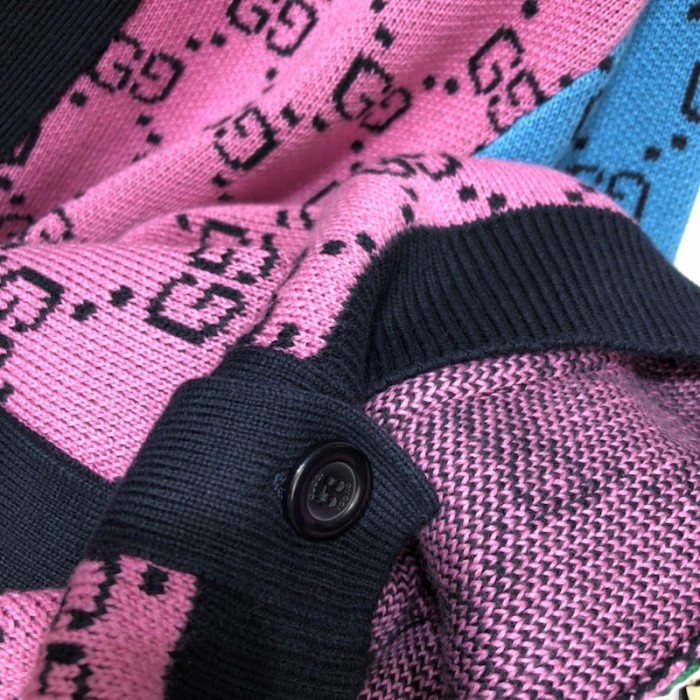G*u*i gg multicolour wool cotton cardigan