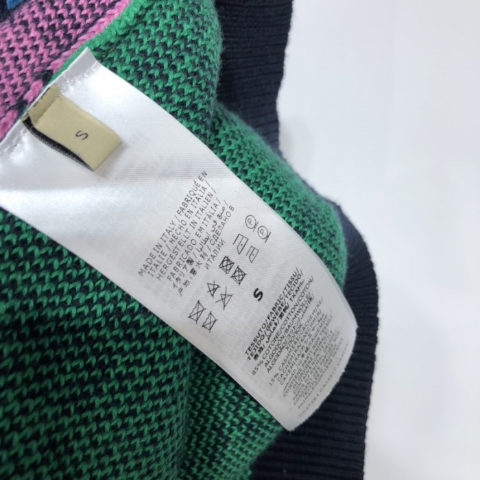 G*u*i gg multicolour wool cotton cardigan