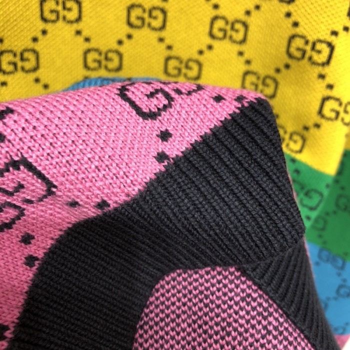 G*u*i gg multicolour wool cotton jumper