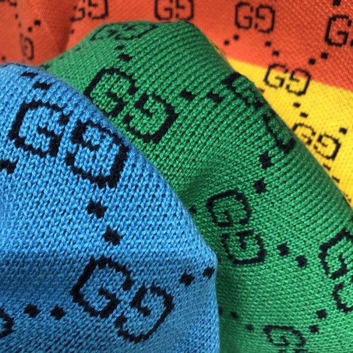 G*u*i gg multicolour wool cotton jumper