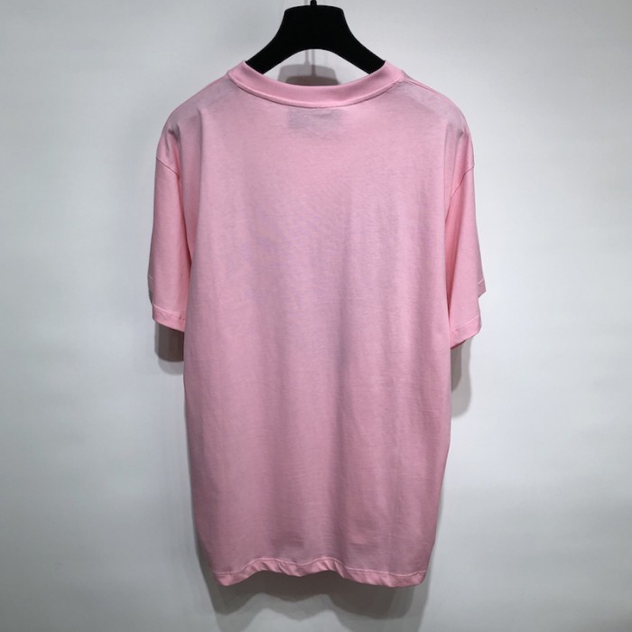 G*u*i interlocking g heart t-shirt pink