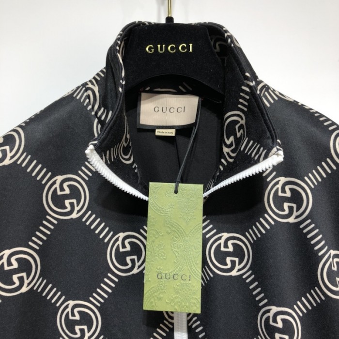 G*u*i interlocking g zip jacket ‎681271
